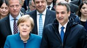 Mitsotakis points to Turkish provocation in attempts to breach Greek, EU borders in talks with Merkel