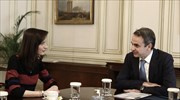 Μητσοτάκης: Συνάντηση με την Ευρωπαία Επίτροπο για θέματα Έρευνας & Καινοτομίας