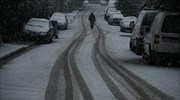 Χιόνια στα ορεινά των Τρικάλων - Χωρίς προβλήματα οι μετακινήσεις