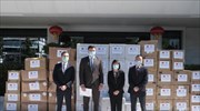 First mass delivery of surgical masks to Greece by China amid Covid-19 outbreak