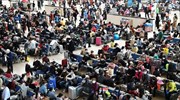 Μαζική φυγή από τη Bουχάν