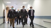 Επίσκεψη του Κ. Μητσοτάκη στο Εθνικό Κέντρο Αιμοδοσίας στις Αχαρνές