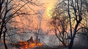 Πυρκαγιά Τσερνόμπιλ: Δεν έχει ανιχνευθεί ραδιενέργεια στην ελληνική ατμόσφαιρα