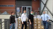Διανομή μασκών και αντισηπτικών σε γηροκομεία από την Περ. Αττικής