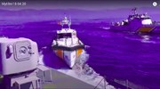 Hellenic coast guard releases video it says shows Turkish patrol boat accompanying irregular migrants towards Greek waters
