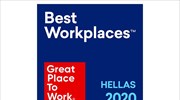 Best Workplaces in Greece results: DHL, AXA Insurance, ENEL Green Power, Bausch Health, S.C. Johnson, Amuse take top spots