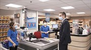 Στο Παγκράτι ο Κ. Μητσοτάκης μετά την άρση των περιοριστικών μέτρων