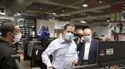 Αυτοψία Γεωργιάδη-Παπαθανάση σε εμπορικό κέντρο της Αθήνας
