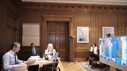 Τηλεδιάσκεψη Κ. Μητσοτάκη - Σ. Κουρτς την Τετάρτη