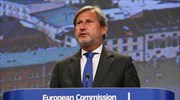 «Θαρραλέες αποφάσεις» από τις κυβερνήσεις της Ε.Ε. ζητεί ο επίτροπος Γ. Χαν