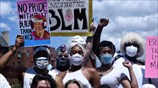 Συγκέντρωση στο Black Trans Lives Matter