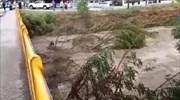 Σέρρες: Πλημμύρες και προβλήματα από την κακοκαιρία