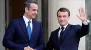 Επικοινωνία Μητσοτάκη- Μακρόν για τις εξελίξεις στην Ανατολική Μεσόγειο
