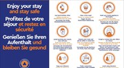 «Enjoy your stay and stay safe»: Νέα καμπάνια της ΓΓΠΠ στις πύλες εισόδου που ανοίγουν από 1η Ιουλίου