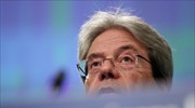 Τζεντιλόνι: Τα κεφάλαια από το Ταμείο Ανάκαμψης δεν θα συνοδεύονται από έξτρα εποπτεία