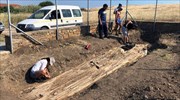 Γιγαντιαίος κορμός απολιθωμένου δένδρου βρέθηκε σε χωριό της Λήμνου
