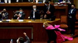 Εντυπωσιακός πανηγυρισμός στο Κογκρέσο της Χιλής