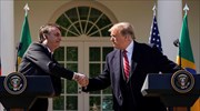 O Μπολσονάρου ελπίζει να επανεκλεγεί ο Τραμπ
