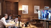 Σε τηλεδιάσκεψη του Smart Covid-19 Management Group ο πρωθυπουργός