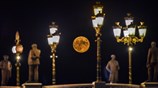 Πανσέληνος στην πόλη των Σκοπίων