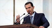 Συρία: Ο πρόεδρος Άσαντ καταγγέλλει τις νέες κυρώσεις που επέβαλαν οι ΗΠΑ στη χώρα