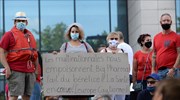 Βέλγιο: Μικρή διαδήλωση κατά των μέτρων της πανδημίας