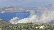 Φωτιά στην περιοχή Άγιος Στέφανος Κέρκυρας