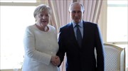 Πούτιν σε Μέρκελ: Απαράδεκτη οποιαδήποτε εξωτερική παρέμβαση στη Λευκορωσία