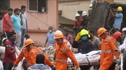Ινδία: Συνεχίζονται οι έρευνες για επιζώντες στα ερείπια του κτιρίου που κατέρρευσε στην Μαχάντ