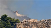 Υπό μερικό έλεγχο η φωτιά στις Μυκήνες