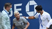 US Open: Αποκλεισμός με default για τον Τζόκοβιτς