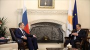 Οι άριστες σχέσεις Κύπρου-Ρωσίας επισημάνθηκαν στη συνάντηση Αναστασιάδη-Λαβρόφ