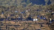 Στο Καρά Τεπέ μεταφέρονται σκηνές για τους πρόσφυγες της Μόριας