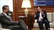 Η νέα ευρωπαϊκή πολιτική μετανάστευσης στο επίκεντρο της συνάντησης Μητσοτάκη- Σχοινά