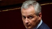 Λεμέρ: Στηρίζει την παρέμβαση του Γάλλου ΥΠΕΞ στην εξαγορά της Tiffany από τον όμιλο LVMH