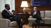 Οι προοπτικές της ελληνικής οικονομίας επί τάπητος στη συνάντηση Μητσοτάκη-Ρέγκλινγκ