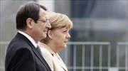 Τηλεφωνική επικοινωνία Ν. Αναστασιάδη με Μέρκελ και Κόντε