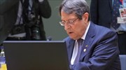Ν. Αναστασιάδης: Αναγκαίος ο τερματισμός των παρανόμων ενεργειών της Τουρκίας