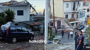 Χαλκιδική: Ισχυρός ανεμοστρόβιλος κατέστρεψε κατοικίες και οχήματα