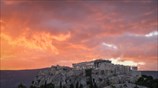 Ανατολή στην Ακρόπολη