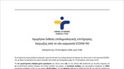 Ημερήσια έκθεση επιδημιολογικής επιτήρησης λοίμωξης από το νέο κορωνοϊό (COVID-19)