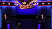 ΗΠΑ: Με κλειστά μικρόφωνα το τελευταίο debate Τραμπ – Μπάιντεν