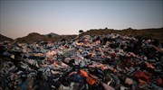 Λέσβος: Στη χωματερή τα χιλιάδες «απόβλητα» του προσφυγικού