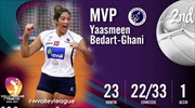MVP της 2ης αγωνιστικής στη Volley League η Μπεντάρτ