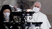Ιταλία-Covid19: Με μάσκα πρώτη φορά σε λειτουργία ο Πάπας