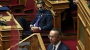 Βουλή: Ολοκληρώνεται το βράδυ η συζήτηση για την πρόταση μομφής κατά του Χρ. Σταϊκούρα