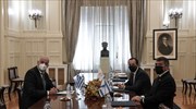 Σε εξέλιξη η τριμερής συνάντηση των υπουργών Εξωτερικών Ελλάδας-Κύπρου-Ισραήλ