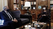 Συνάντηση ΠτΔ με τον γγ του ΑΚΕΛ- Στο επίκεντρο οι εξελίξεις στη ΝΑ Μεσόγειο
