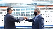 Συμφωνία συνεργασίας ΟΛΠ-Περιφέρειας Αττικής για ελέγχους Covid-19 σε ταξιδιώτες κρουαζιέρας