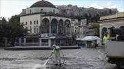 Περισσότερες απολυμάνσεις στους δρόμους της Αθήνας